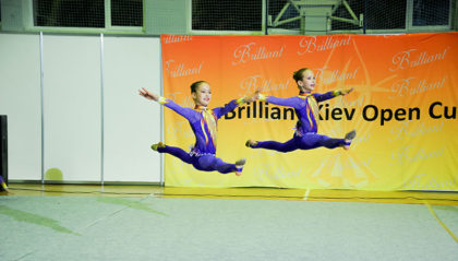 эстетическая гимнастика в школе "Brilliant"